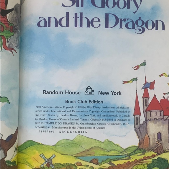 Vintage Disney books ‘The Sword In The Stone’ And ‘Sir Goofy And The Dragon’ - Picture 4 of 4